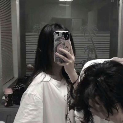 非主流情侣头像一男一女 图片