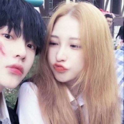 非主流情侣头像一男一女 图片