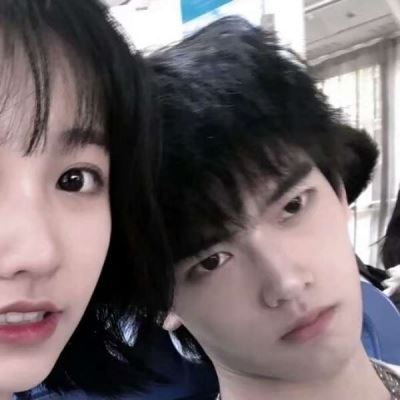 非主流情侣头像一男一女 图片