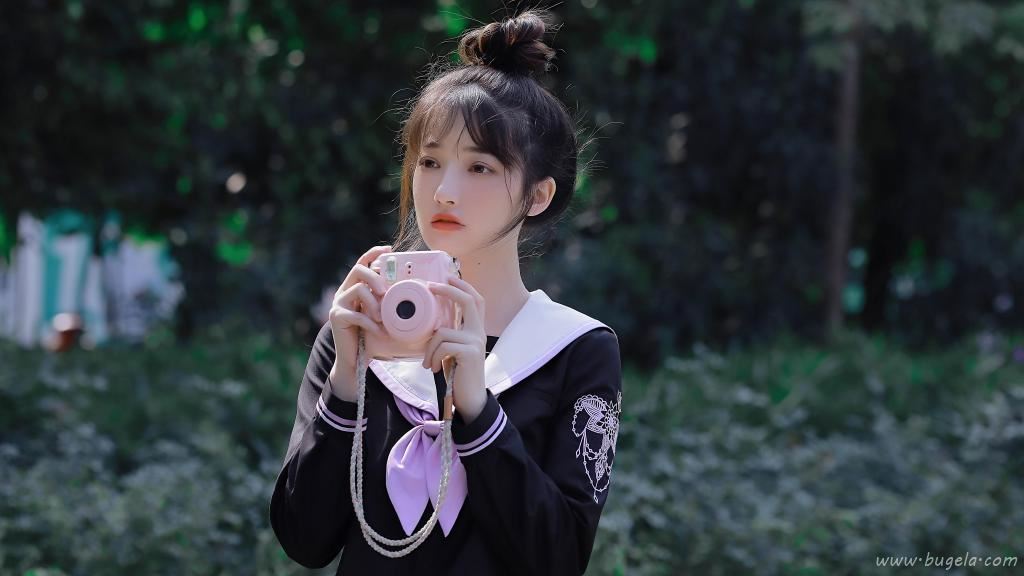 文艺气质美女图片