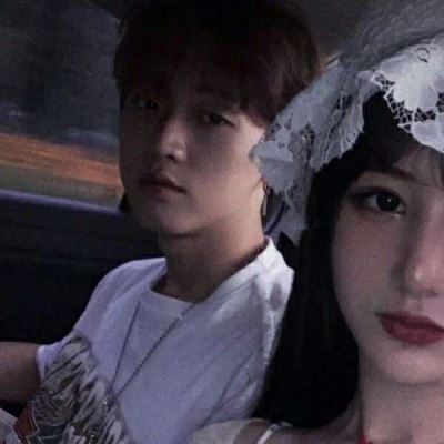 qq情侣头像一男一女帅气的,假如我年少有为图片