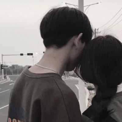 高冷情头一半一张黑白 学生时代的你们图片
