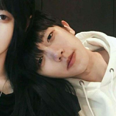 qq情侣头像一男一女帅气的,假如我年少有为图片