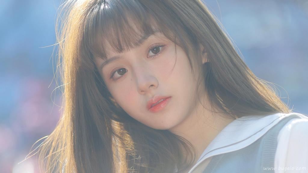 青春校园女孩柔情图片
