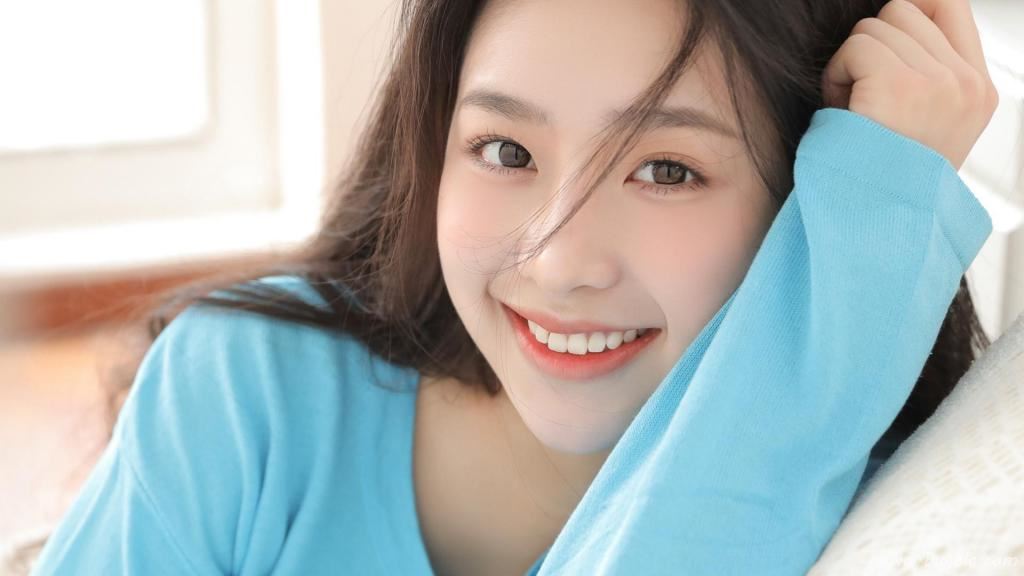 韩系清新甜美美女图片