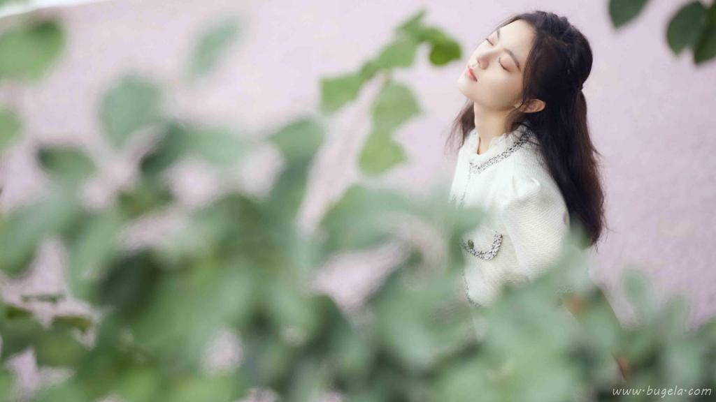 赵今麦森系清新写真图片