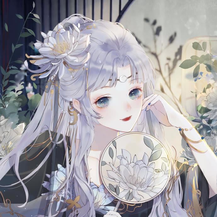 二次元美女头像图片