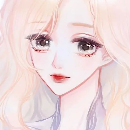 漫画头像女生专用图片