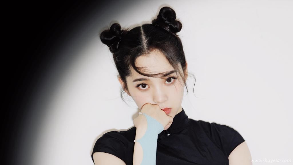 欧阳娜娜暗黑春丽俏皮可爱造型写真图片