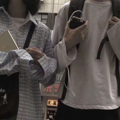 非主流情侣头像一男一女 图片
