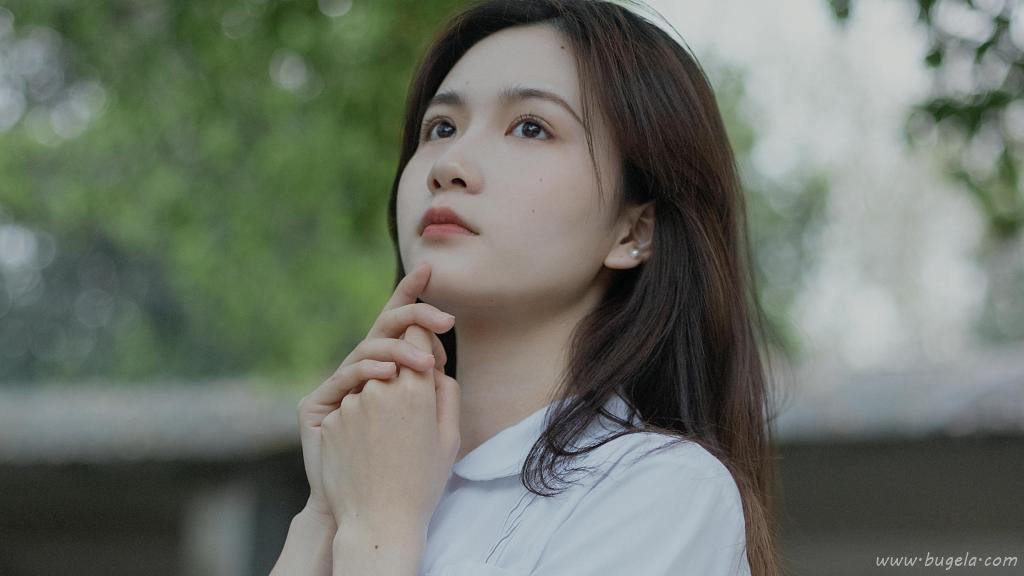 青春校园美女图片