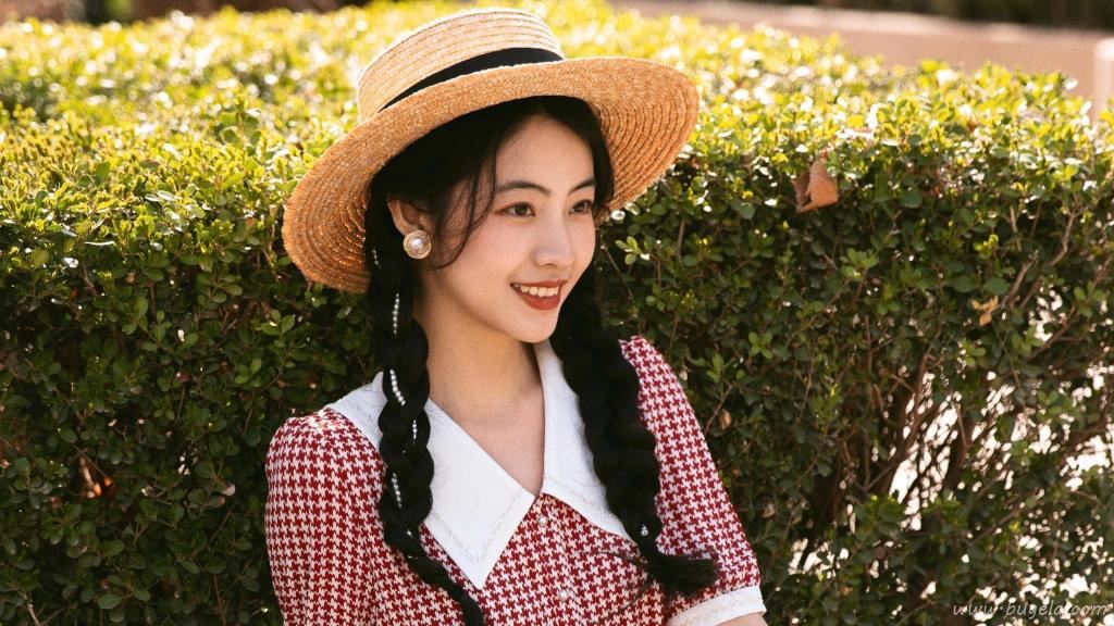 柔美温柔的美女图片