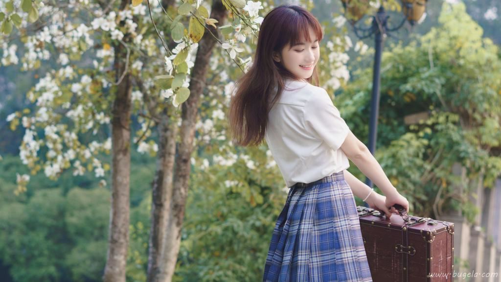 jk美女清秀靓丽图片