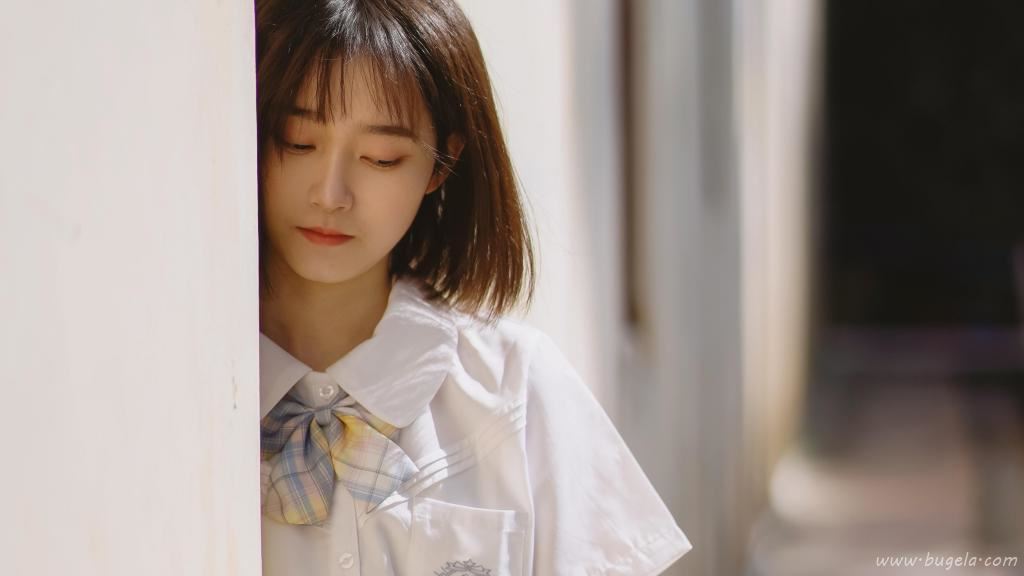 撩人心扉的jk美女图片
