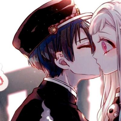 动漫男生送女生花的情侣头像 花子君动漫图片