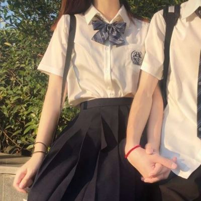 情侣头像下半身白色的JK制服 独一无二jk制服图片
