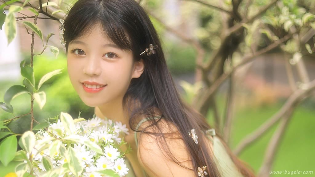 清新可人的美女图片