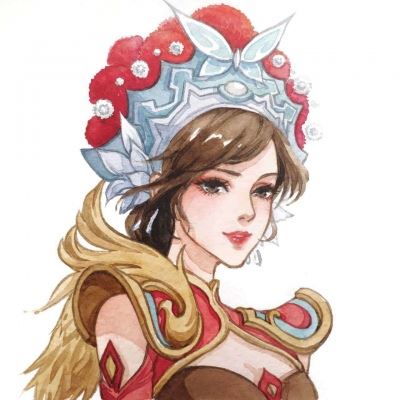 王者荣耀兰陵王花情侣头像木板装修 王者荣耀情侣头像图片