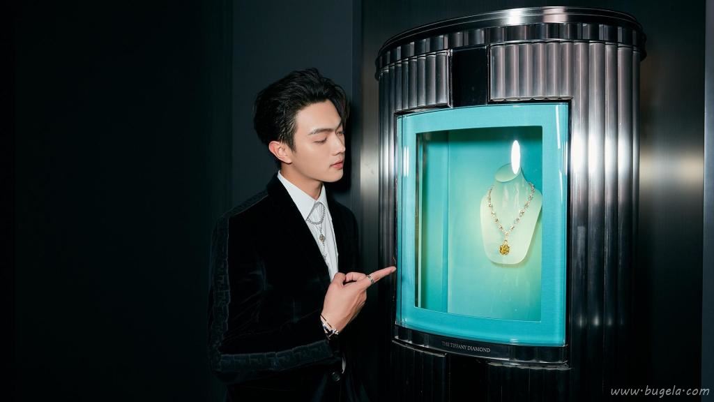帅气男神许凯蒂芙尼展览写真图片