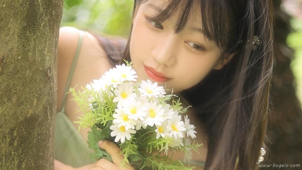 清新可人的美女图片