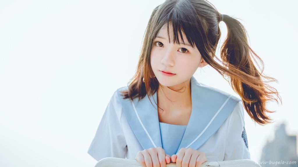 元气双马尾美女图片