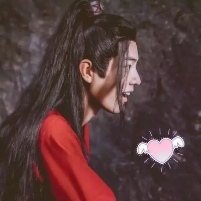 王一博肖战情侣头像暗黑 甜到我了图片