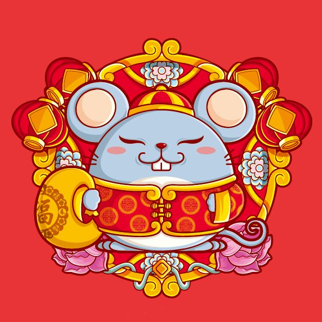 鼠年头像老鼠图片