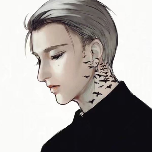 帅气撩人高冷动漫男头像图片