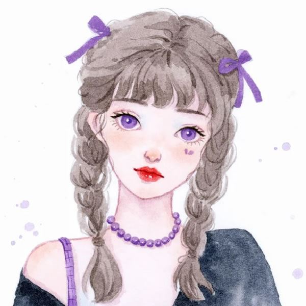 好看的动漫女生头像图片