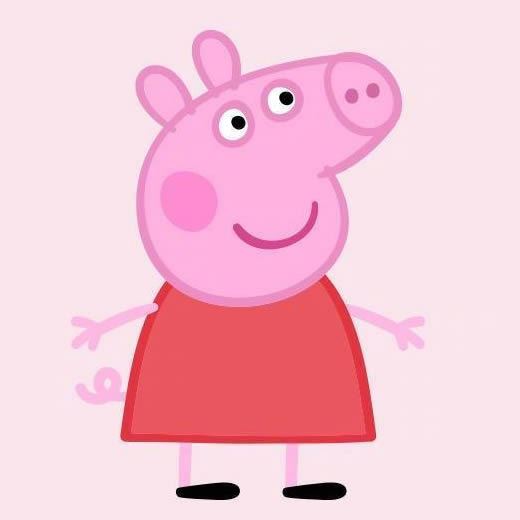 小猪佩奇头像图片