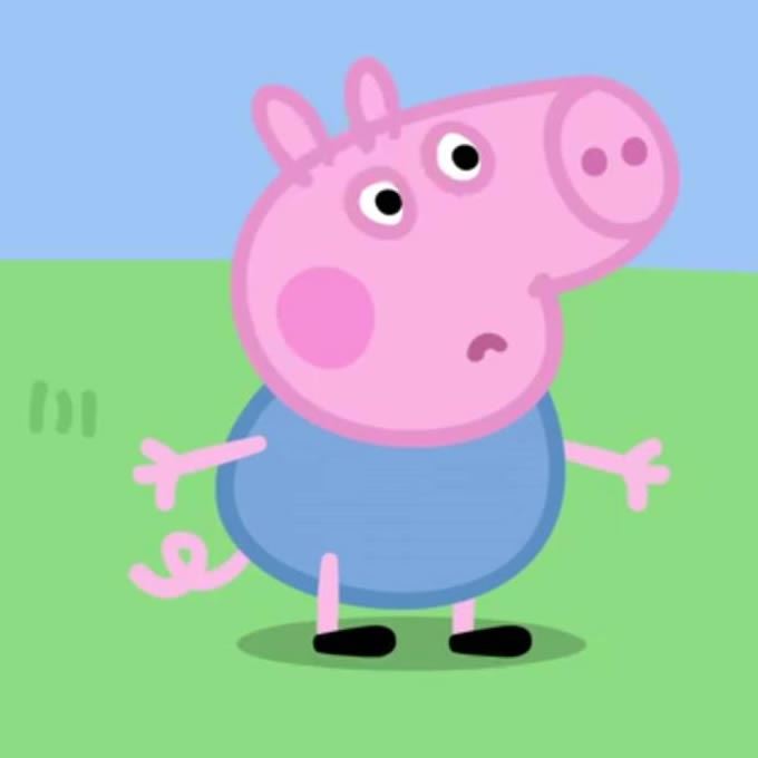 小猪佩奇头像图片