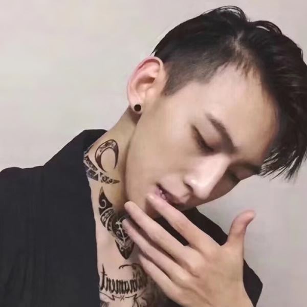 纹身头像图片