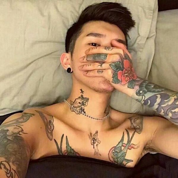 纹身头像图片