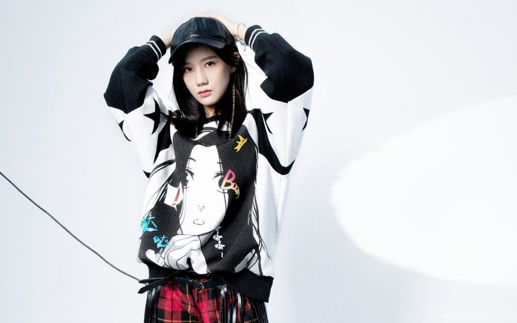小清新陈意涵少女风唯美气质休闲迷人写真图片