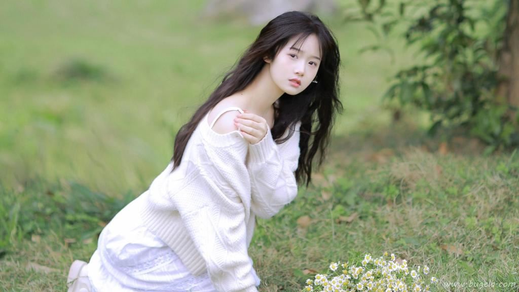 森系氧气美女纯美图片