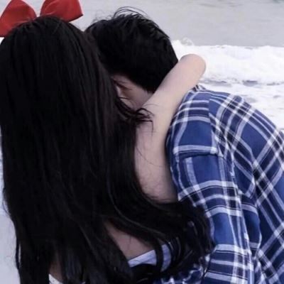 超级污的百合真人情侣头像 图片