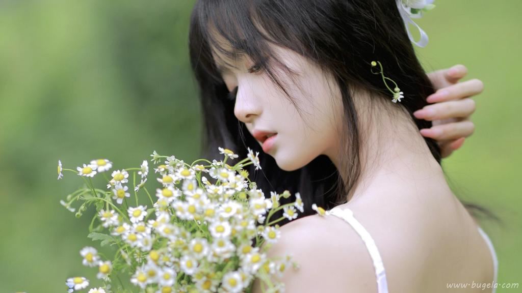森系氧气美女纯美图片