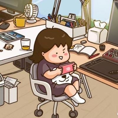 萌娃坐在凳子上的情侣头像 可爱情侣图片