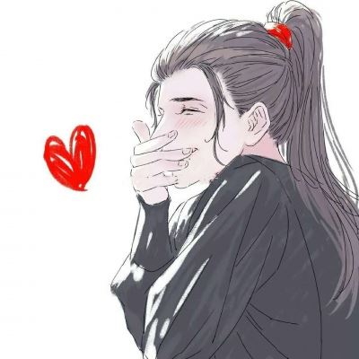 肖战王一博卡通Q版情侣头像 可爱图片