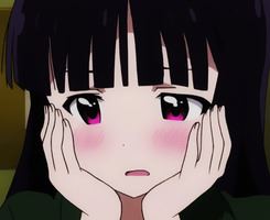 高清大眼睛女生楚楚动人_动漫头像_爱扣扣网图片