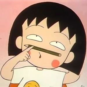 樱桃小丸子卖萌_动漫头像_爱扣扣网图片
