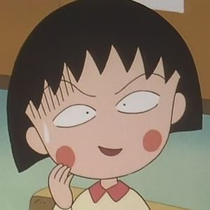 樱桃小丸子卖萌_动漫头像_爱扣扣网图片