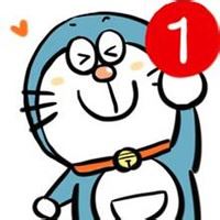哆啦A梦单纯的笑_动漫头像_爱扣扣网图片