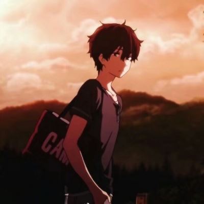 情侣头像两张配一对星空 二次元情侣图片
