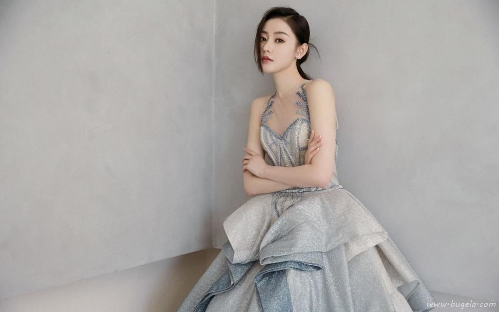 张天爱星空裙性感妩媚妖娆气质迷人写真图片