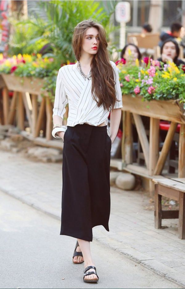欧美范儿美女街拍时尚大图图片