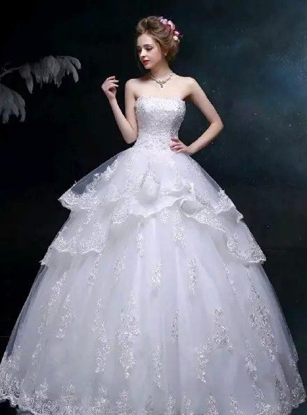 好看的女生婚纱合辑图片