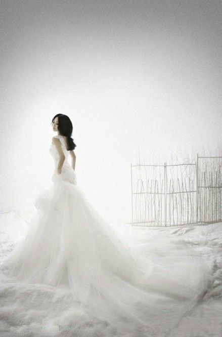 好看的女生婚纱合辑图片