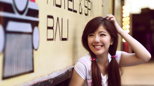 小清新美少女欢欢女神图片