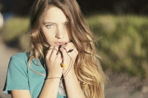 非主流唯美女生意境lomo图片